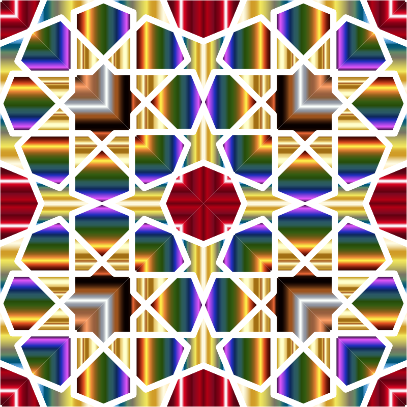 Islamic Geometric Tile 8