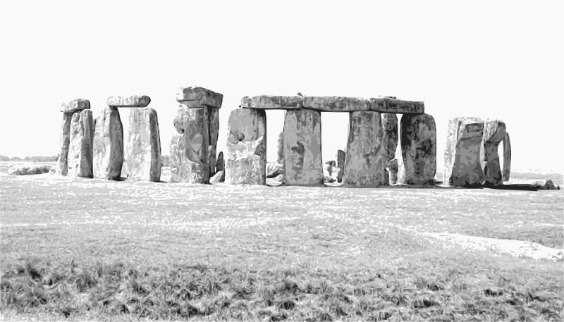 Stonehenge (greyscale)