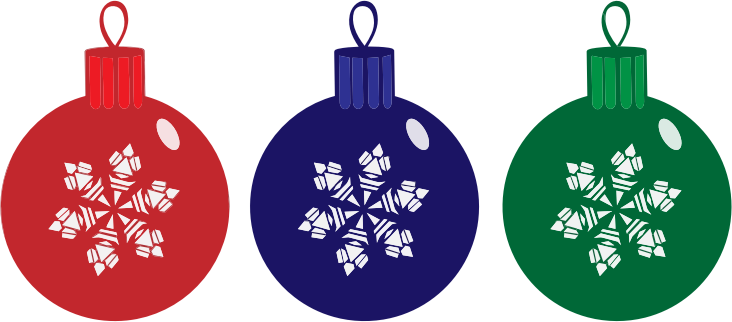 RGB Christmas Ornaments