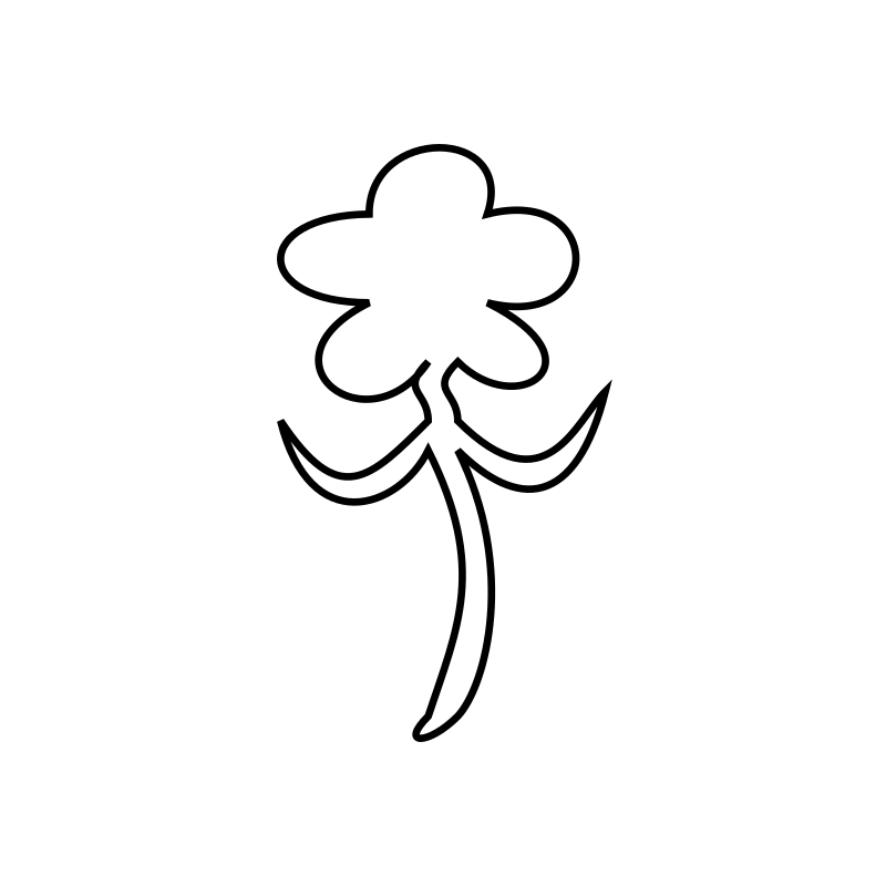 Line animation -flower