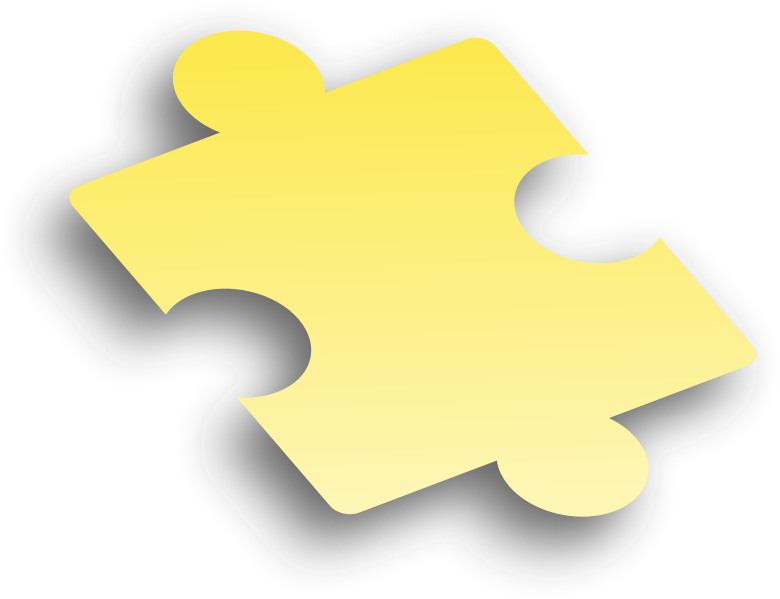 Puzzle Piece Yellow