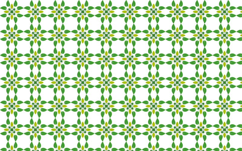 Leafy Design Seamless Pattern