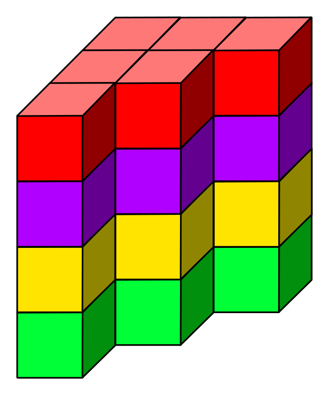 cube tower 12