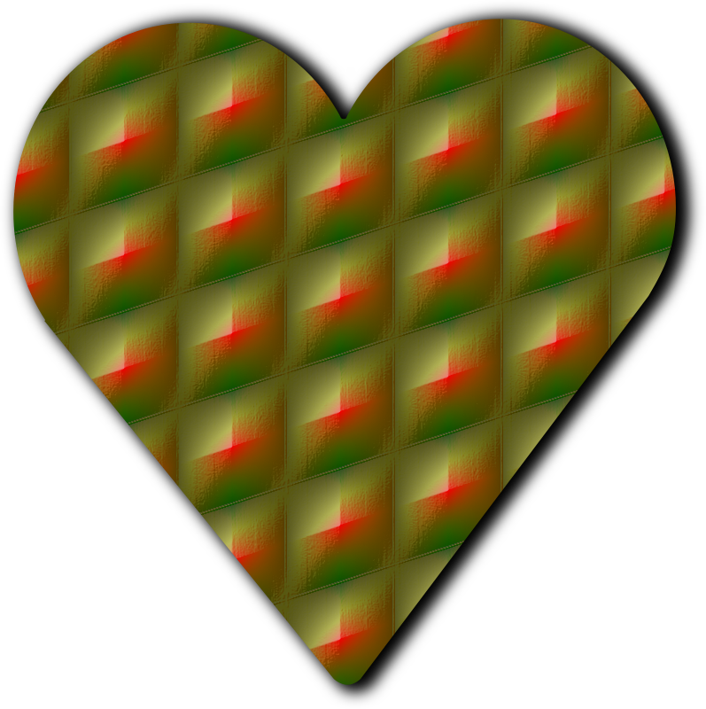 Patterned heart 16