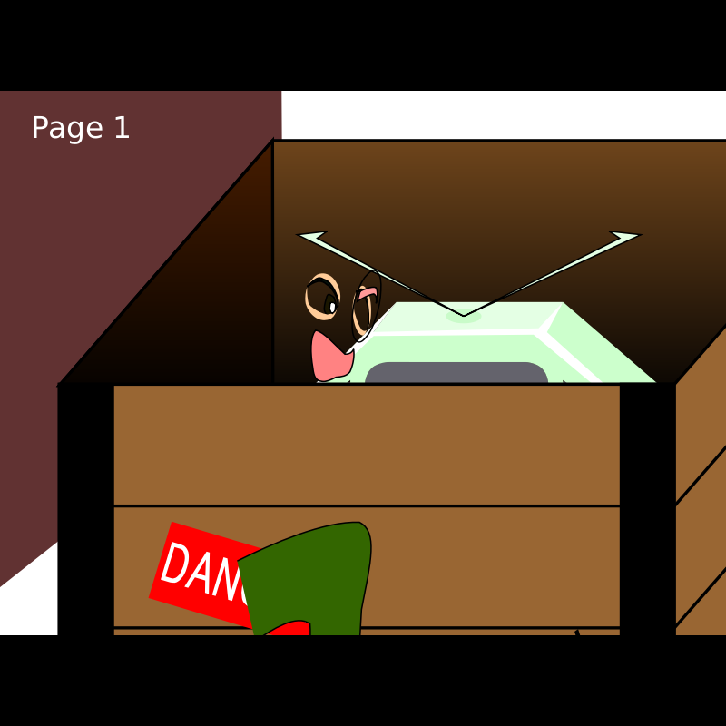A006: Take TV out from box (Animation SMIL)
