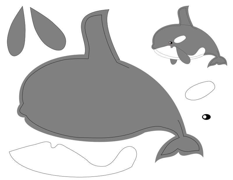 Orca Puppit Pattern