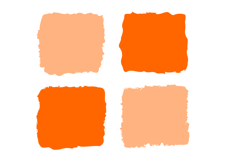 Orange squares 1
