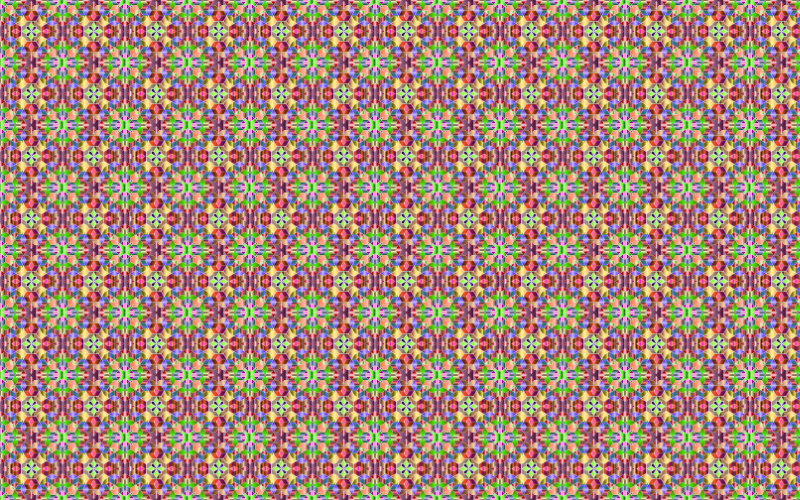 Seamless Cubic Chromaticity Pattern
