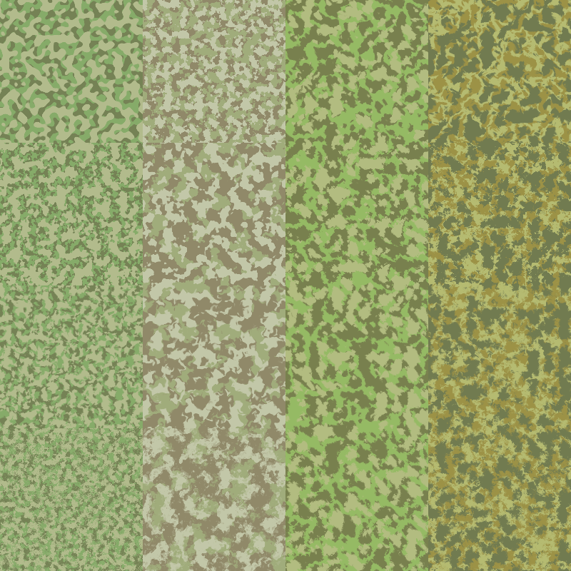 camouflage filter pack