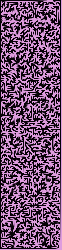 Purple Vertical Maze