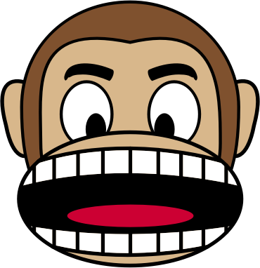 Monkey Emoji - Angry