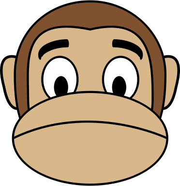 Monkey Emoji - Sad