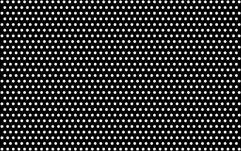 Black And White Polka Dots Mark II