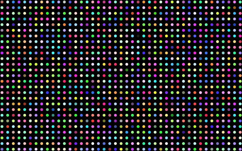 Prismatic Polka Dots