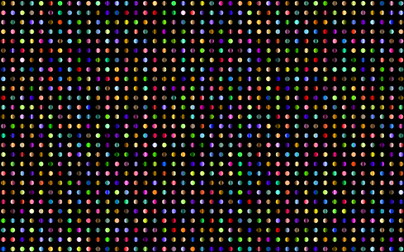 Prismatic Polka Dots 3