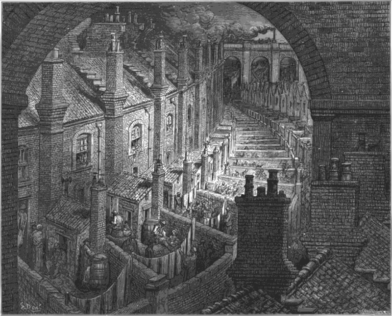 Over London by Rail, by Gustave Doré