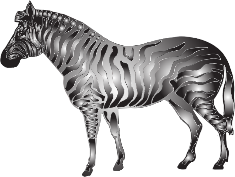 Metallic Zebra 2