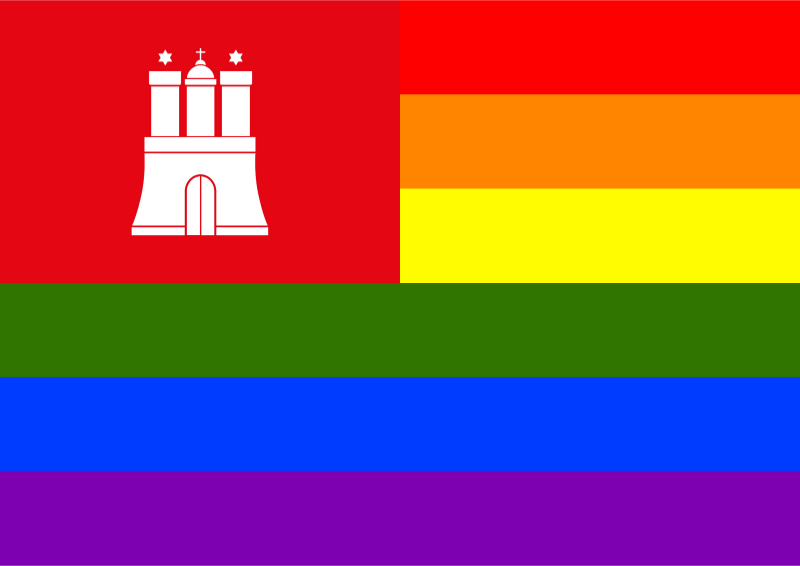 Rainbow Flag Hamburg