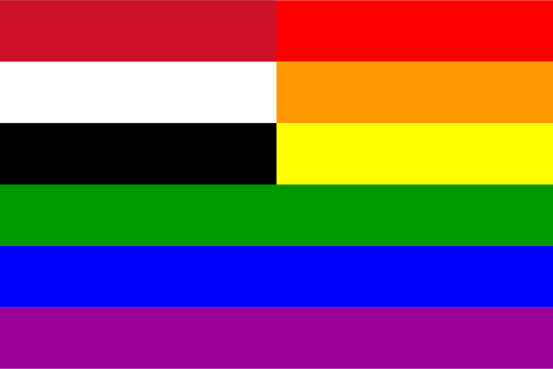Yemen Rainbow Flag