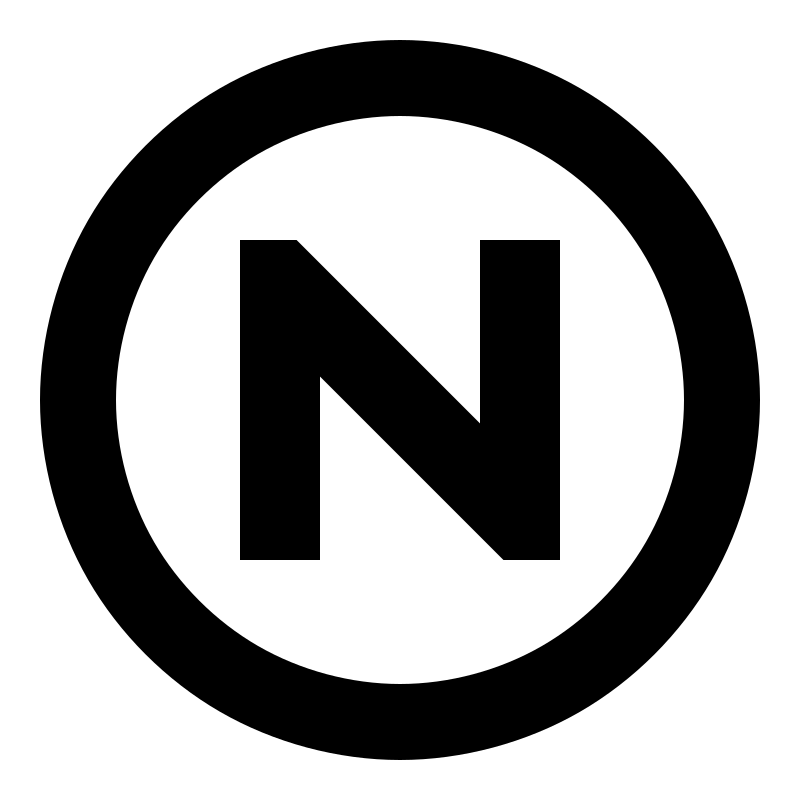 non-copyright restrictions symbol