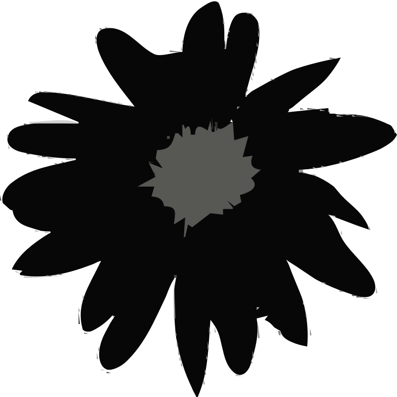 Ireland daisy silhouette