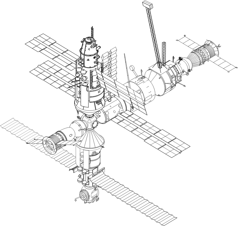 MIR Space Station (1994)