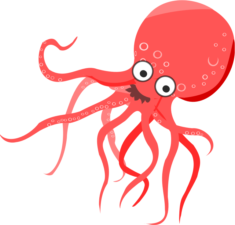 Cartoon Octopus 3