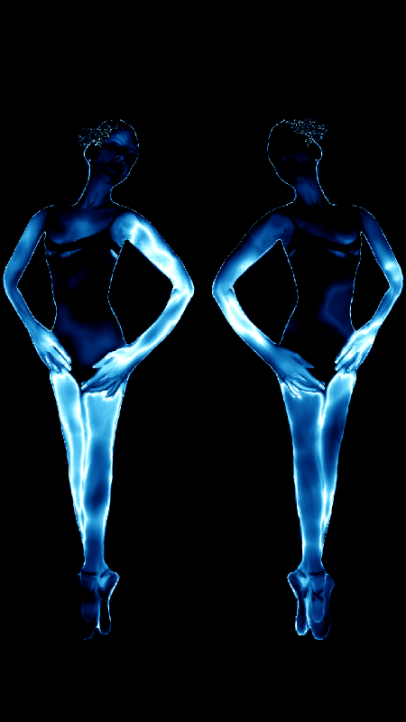 Blue Ballerinas Duet