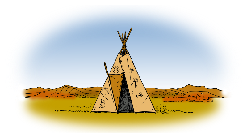 Lutz - tepee colored