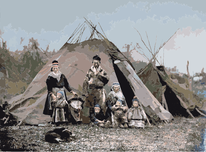 Saami Family 1900