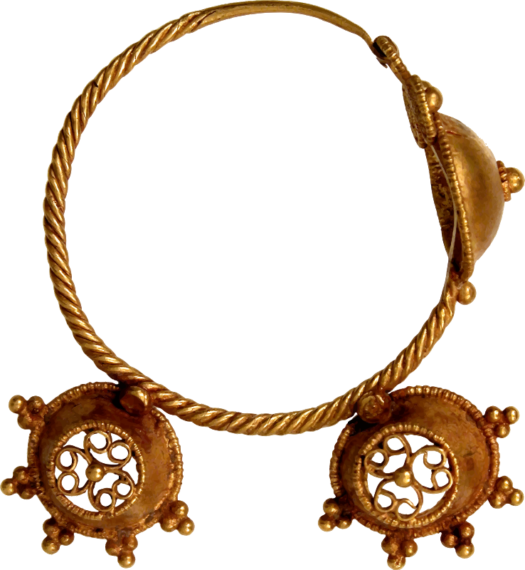 7th century earring