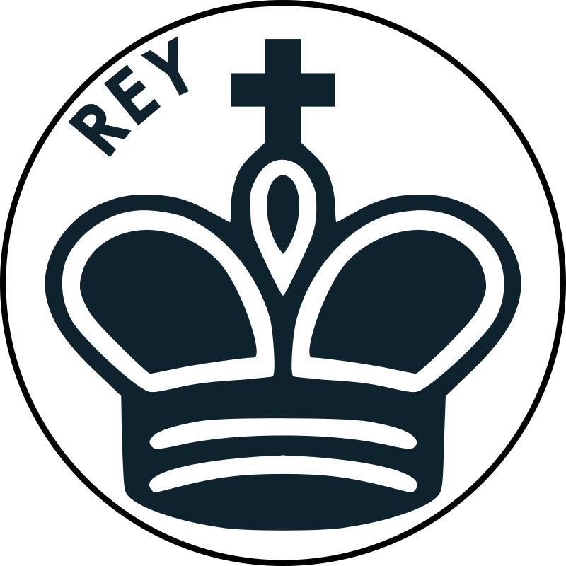 Pieza de Ajedrez con Nombre – Rey Negro