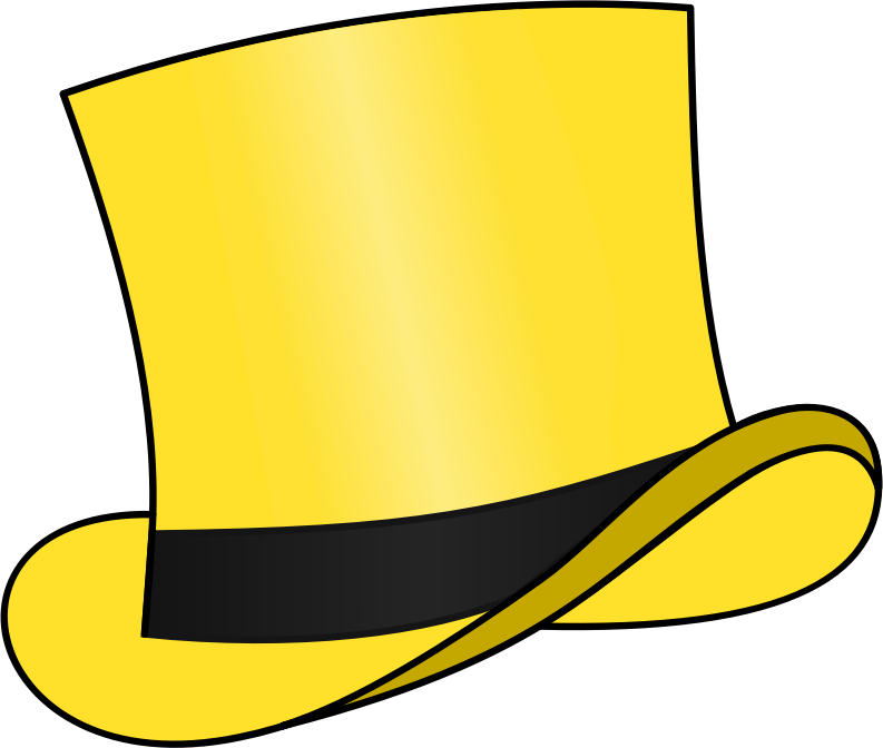 Top hat yellow