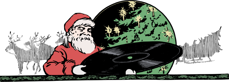 Santa and a Record