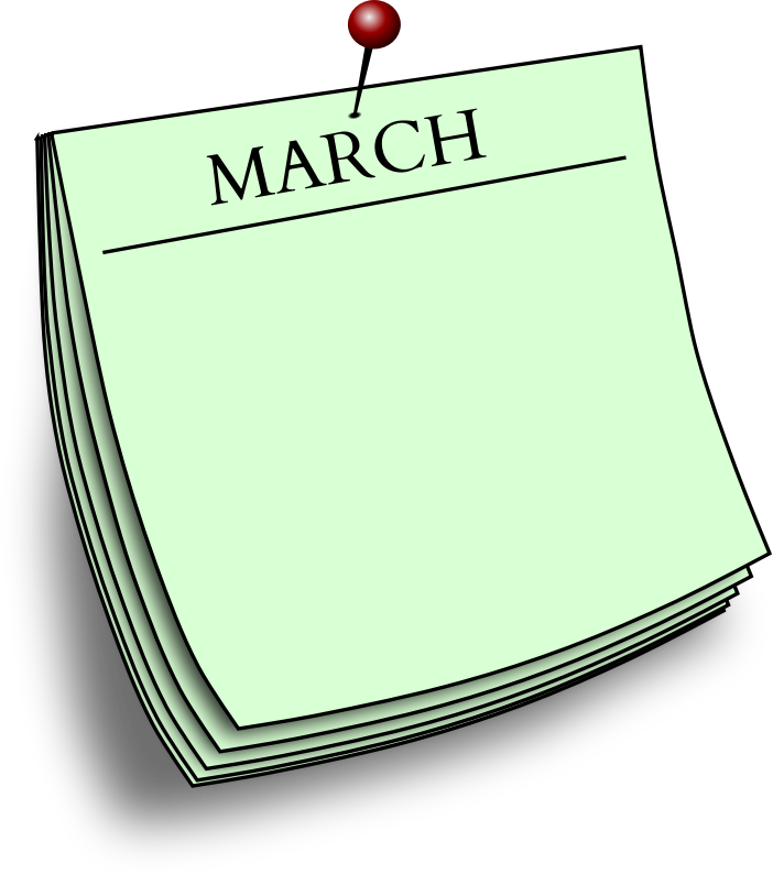Monthly note - March