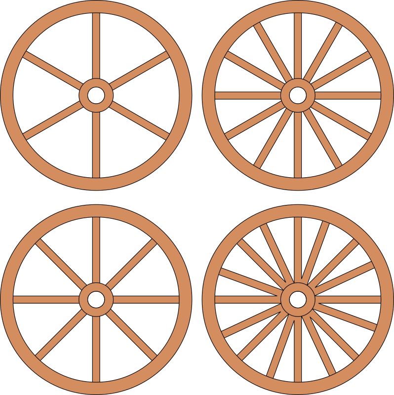 Cart or Wagon Wheels