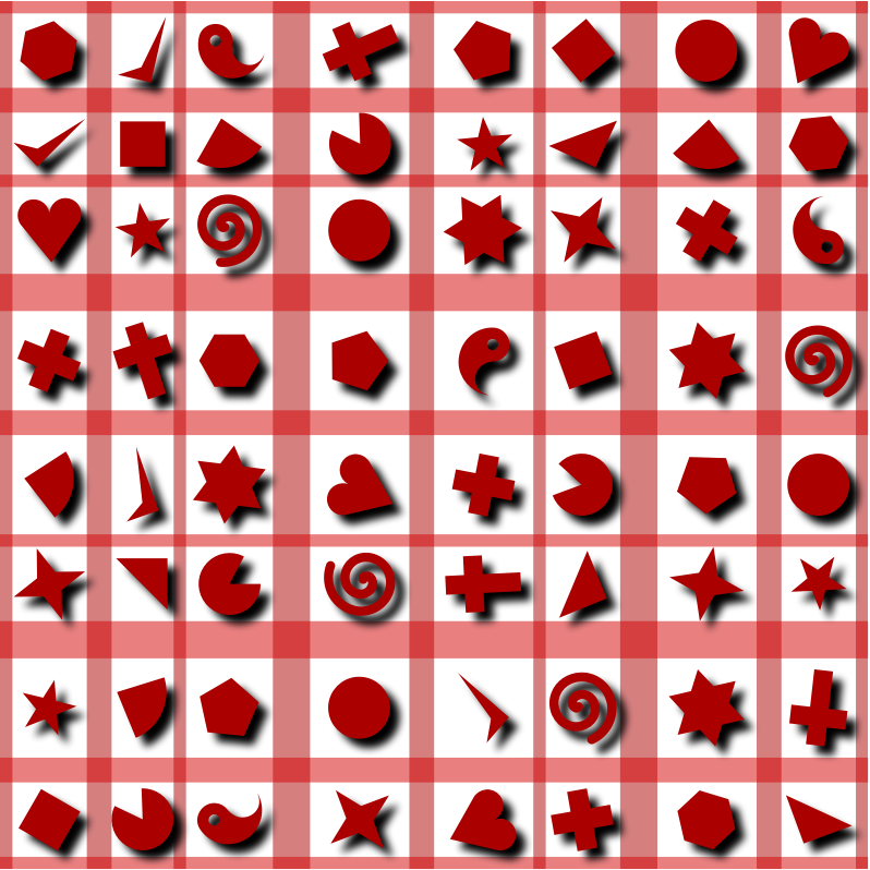 Shapes pattern 2