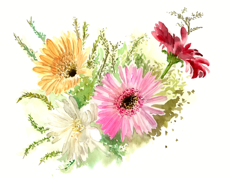 cristieleung's Flowers vectorised
