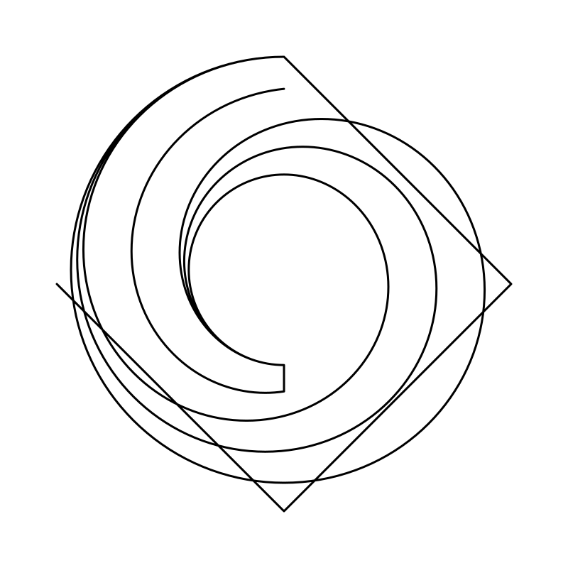 spiral ring interpolated