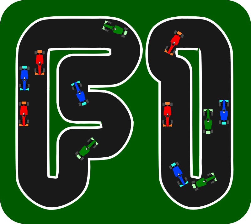 Formula 1 typography