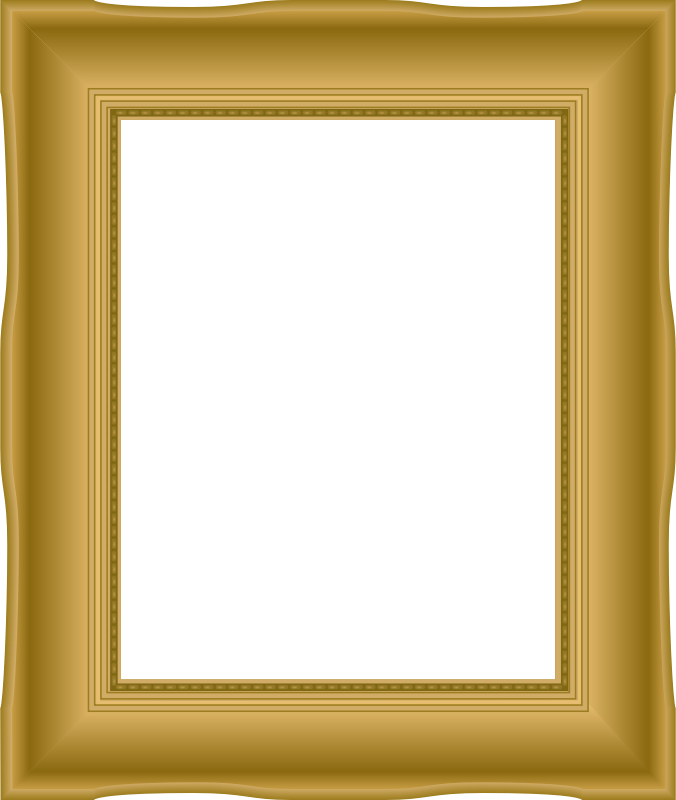 Ornate picture frame (simplified)
