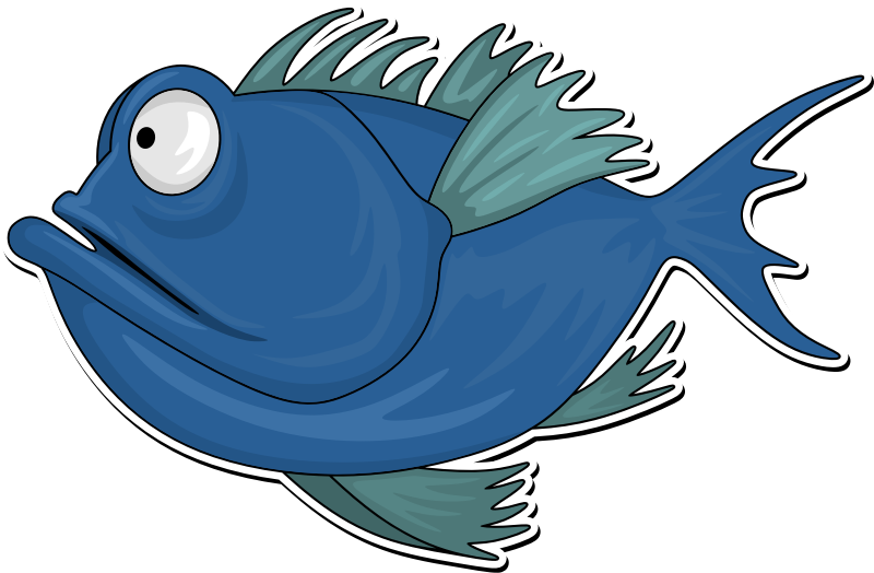 Cartoon fish 2