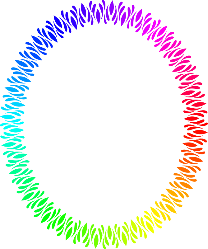 Elliptical frame (colour)