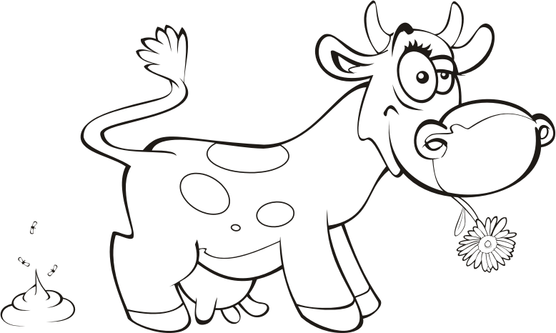 Cow 5 (outline)