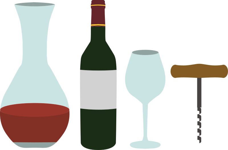 Wine Decanter and Corkscrew
