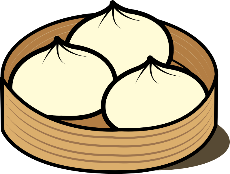 Chinese-style Steamed Bun (#1)