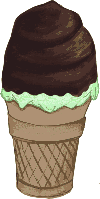 Chocolate Dip Mint Ice Cream