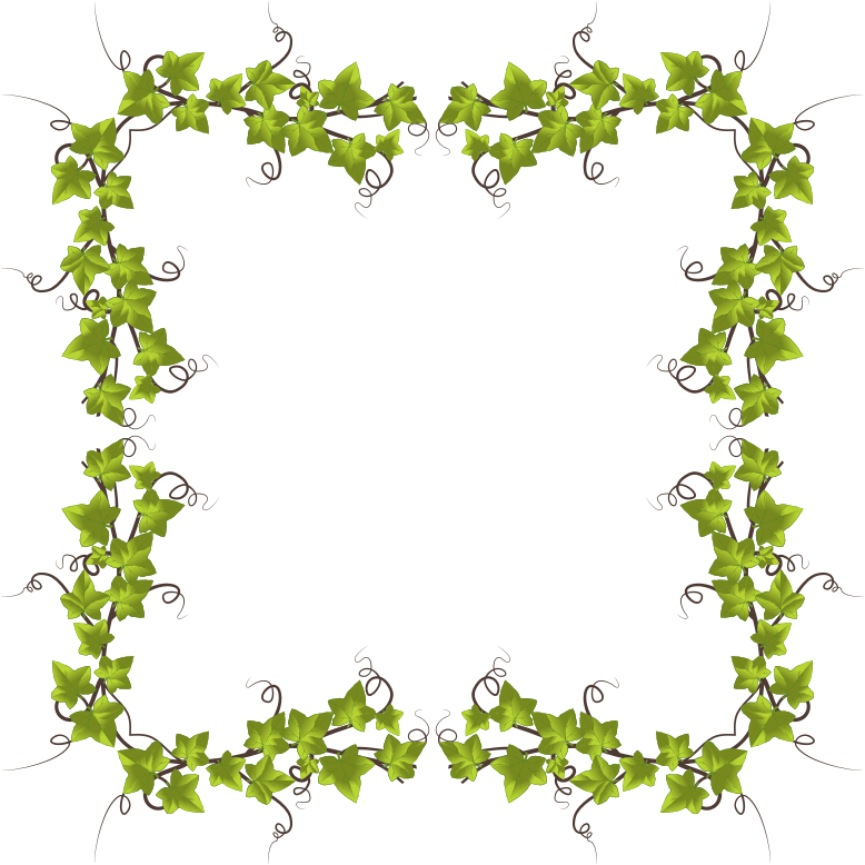 Ivy Leaves Frame 10