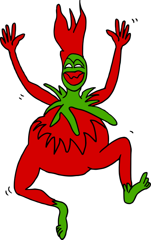 Happy Tomato Man
