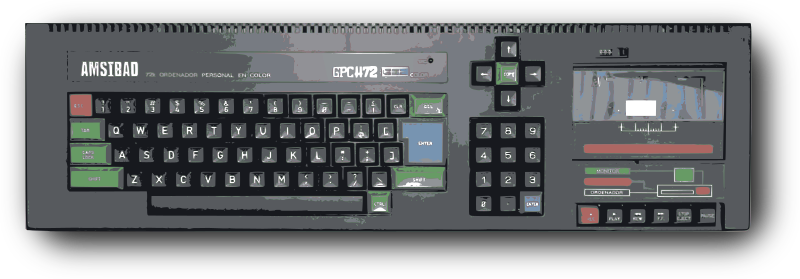 Retro Keyboard Computer